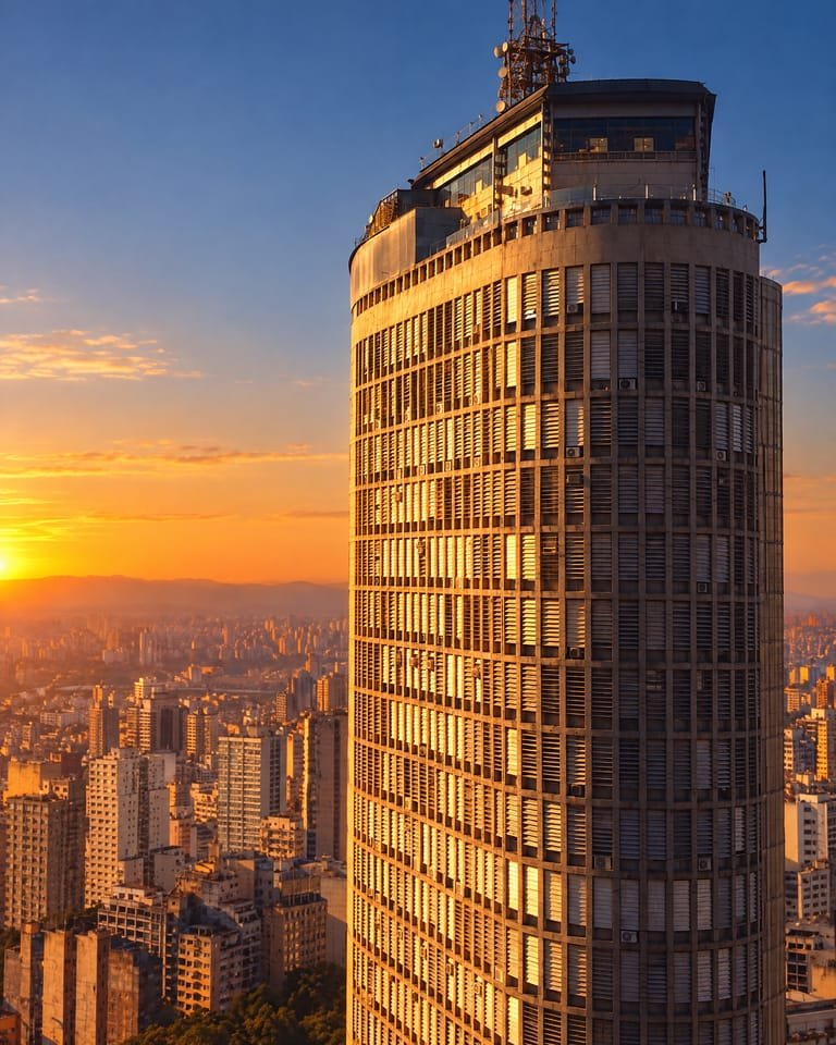 Edifício Itália, no centro de São Paulo, onde fica o hospital do Kós.